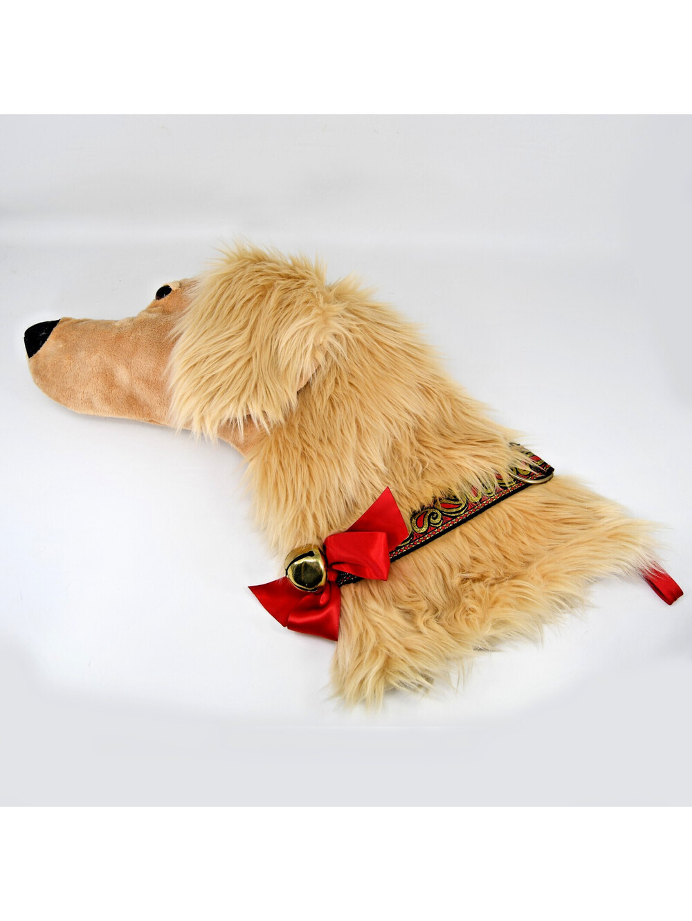Hearth Hounds Golden Retriever Dog Puppy Christmas Stocking with Jingle Bell 18"